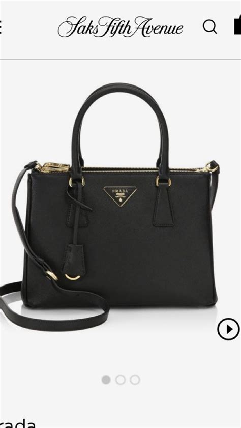 prada purses saks fifth avenue|Prada bags on sale outlet.